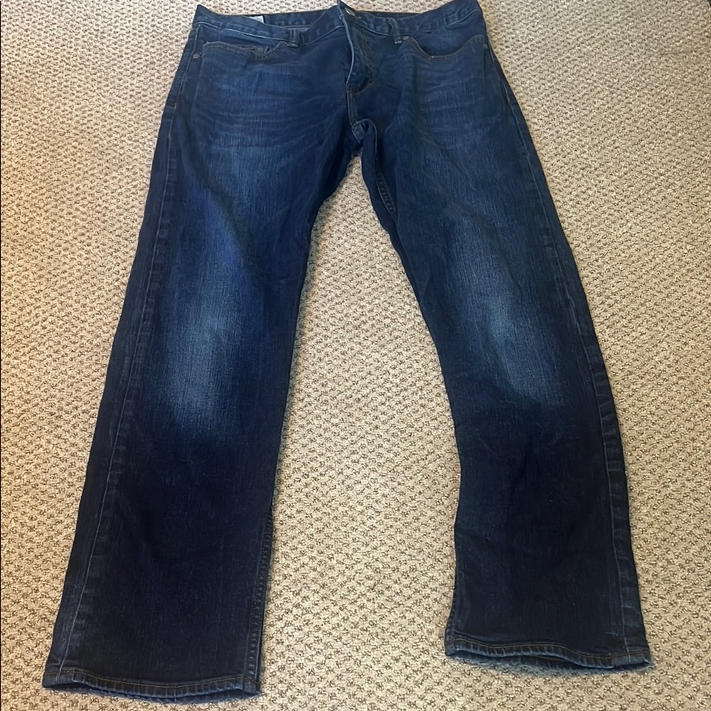 Banana Republic Straight Men's Blue Jeans Sz 33x32